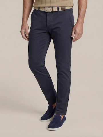 Suitable Regular Chino 'Plato' in Blauw