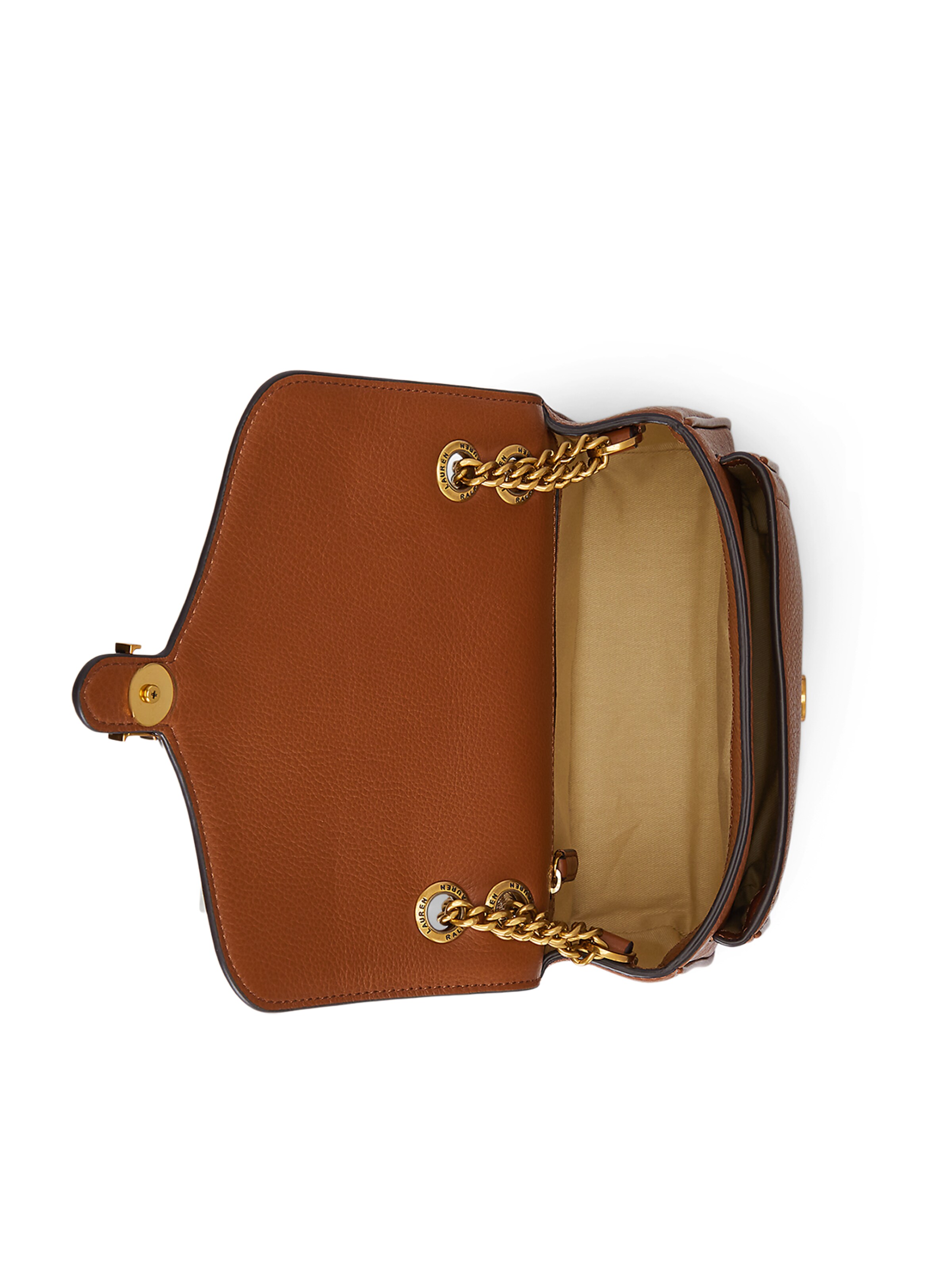 Borsa a tracolla 'BRADLEY' di Lauren Ralph Lauren in marrone