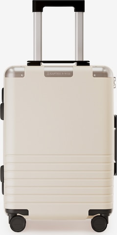 Kapten & Son Suitcase 'Heathrow Cabin' in Beige: front