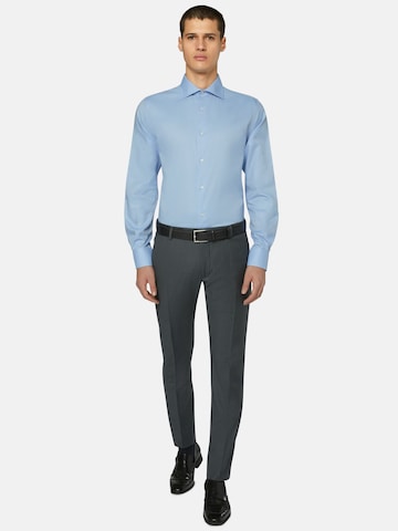 Coupe regular Chemise Boggi Milano en bleu