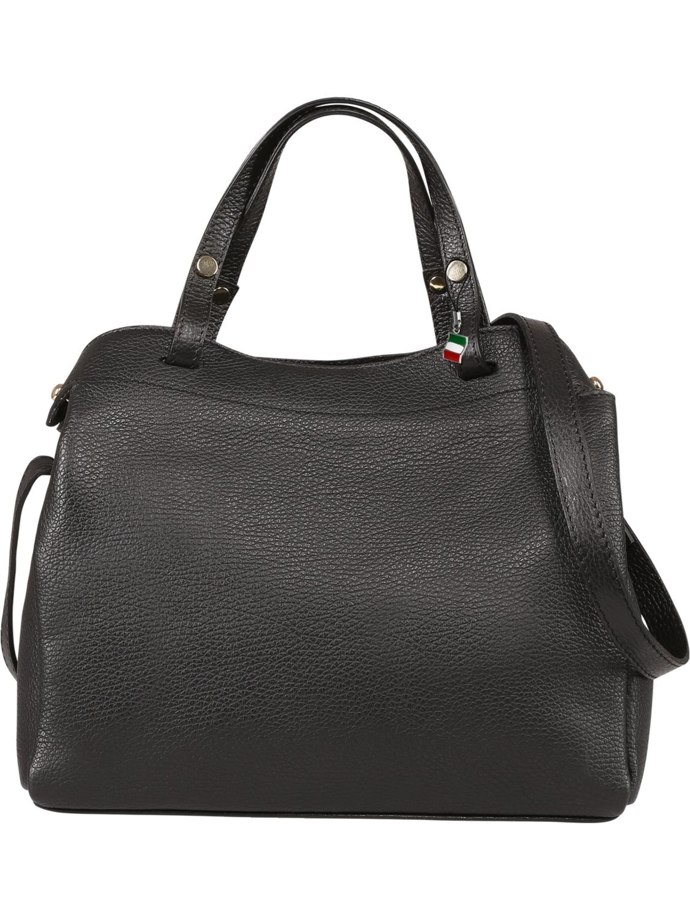 Borsa a mano di Florence in nero: frontale