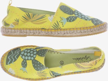 Gudrun Sjödén Flats & Loafers in 39 in Yellow: front