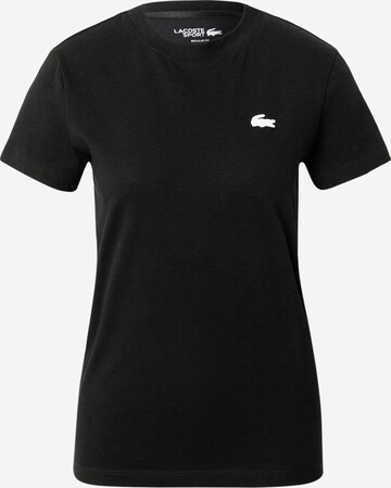 Lacoste Sport Sportshirt in Schwarz: predná strana