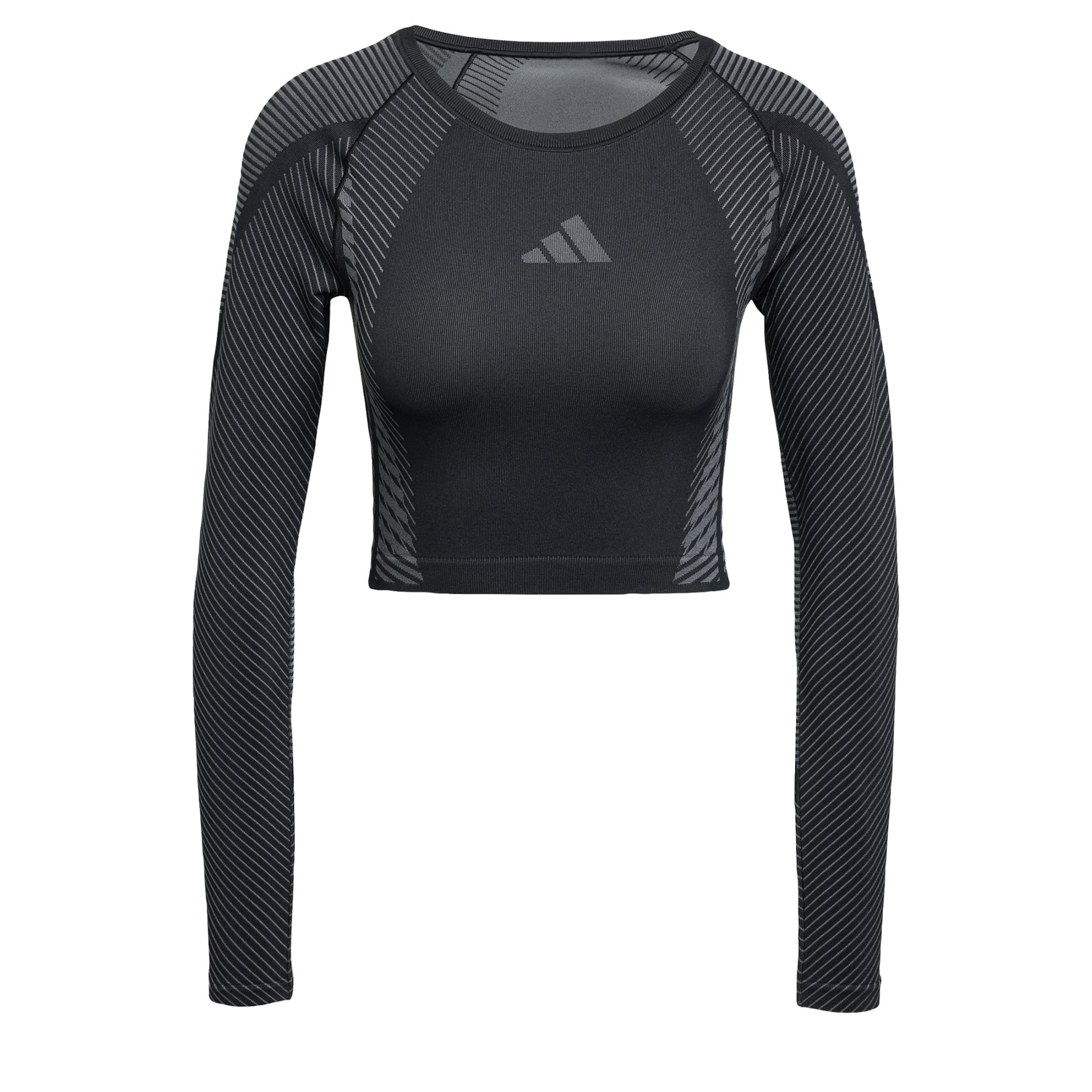 ADIDAS PERFORMANCE - Camiseta funcional en negro: frente