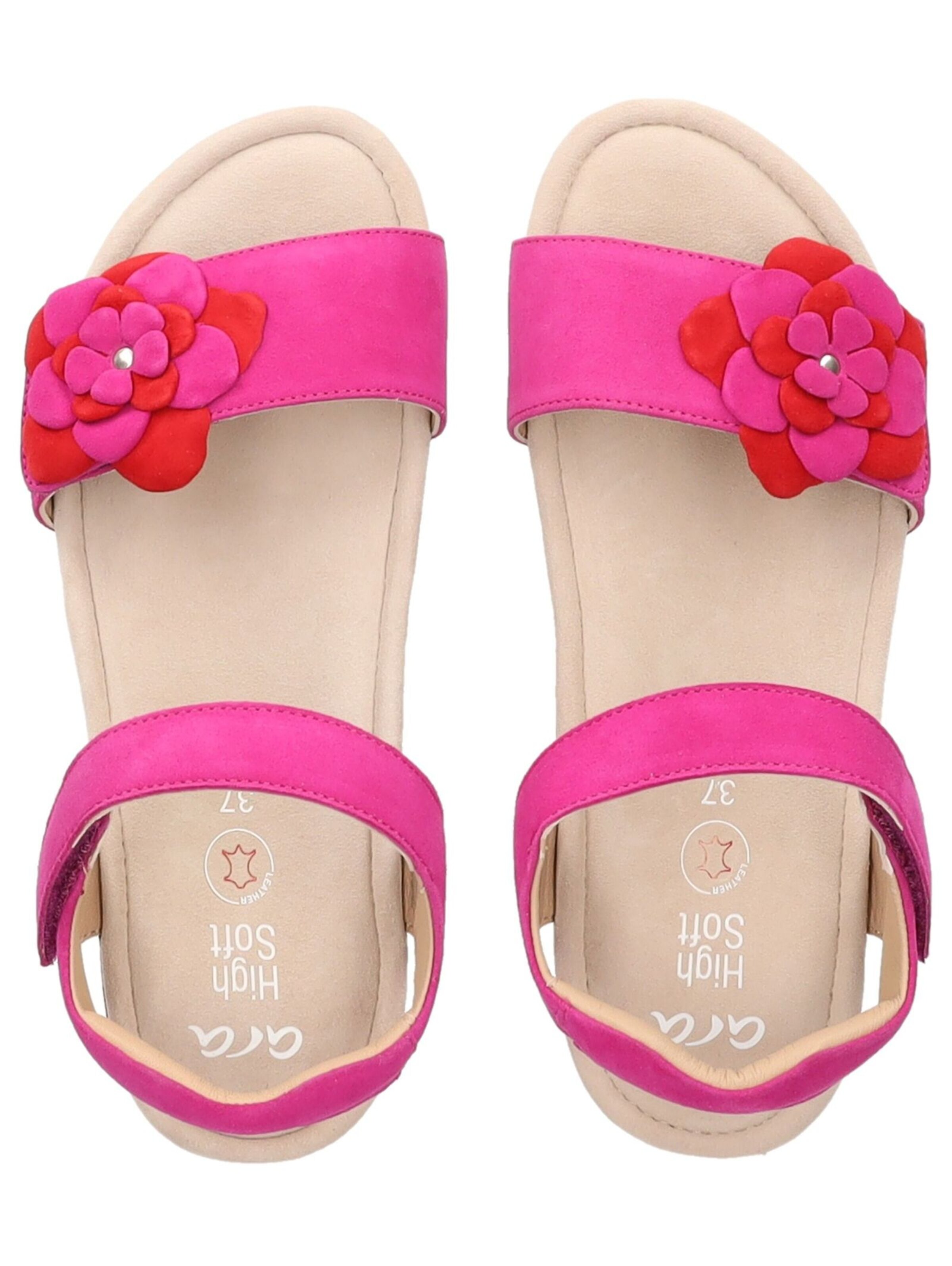 Sandalo con cinturino di ARA in rosa