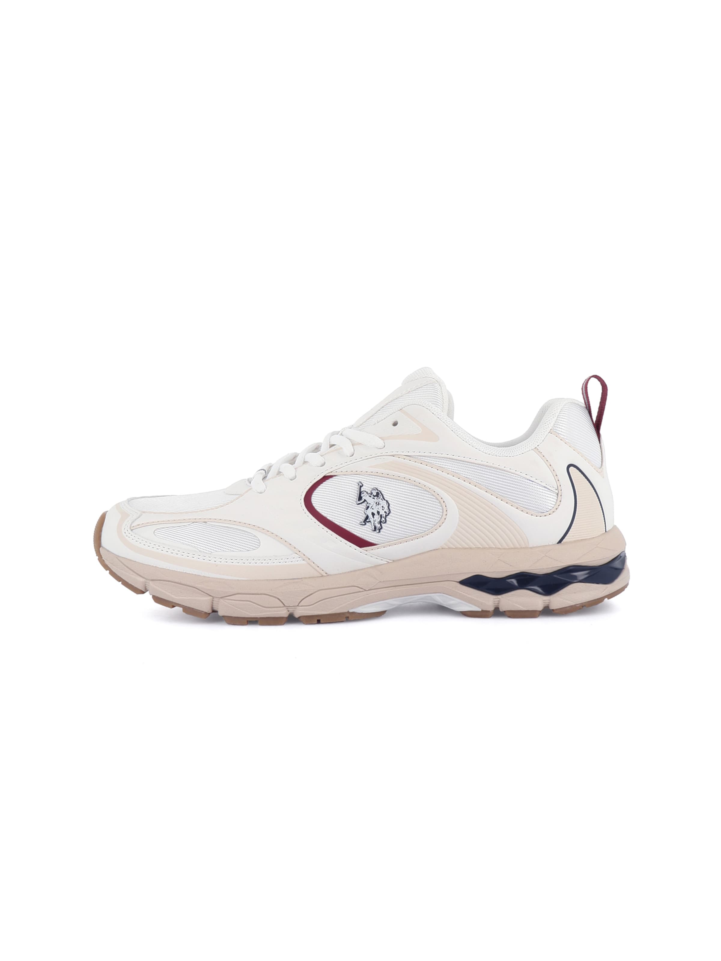 Baskets basses 'Swift' US POLO ASSN. en blanc : devant