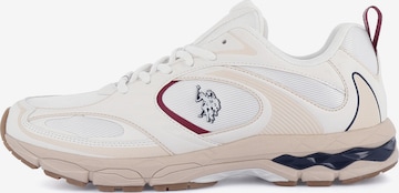 US POLO ASSN. Platform trainers 'Swift' in White: front
