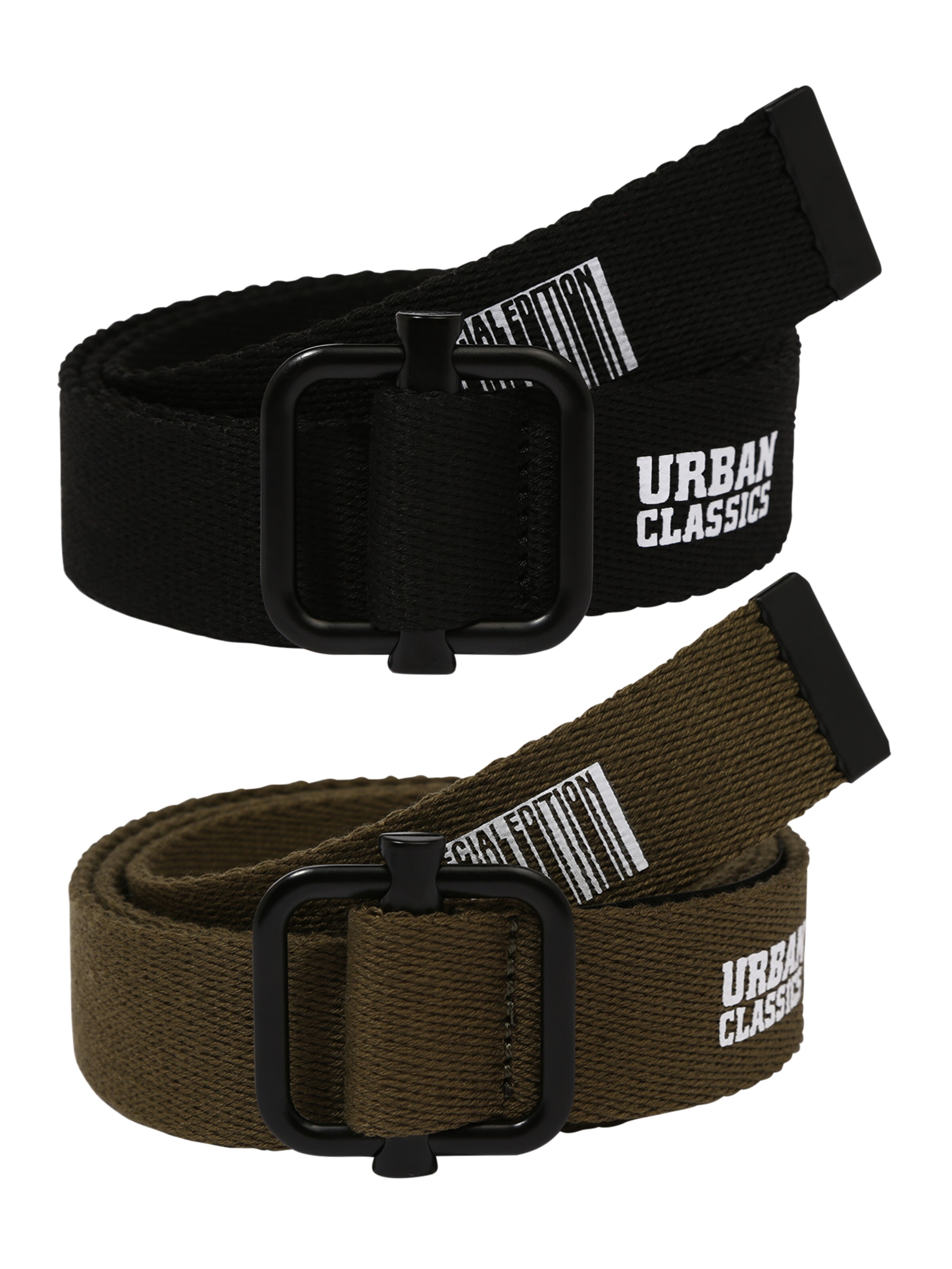 Urban Classics Belt in Green: front