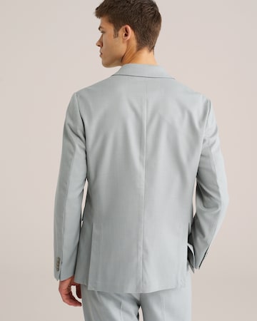 Slim fit Sacou Business de la WE Fashion pe gri