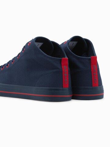 Ombre Sneakers laag in Blauw