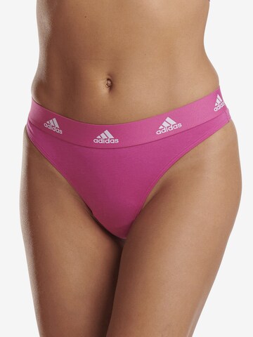 ADIDAS SPORTSWEAR Athletic Underwear ' THONG ' in Green: front