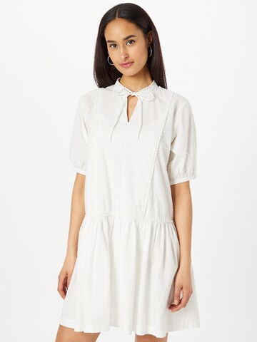 ICHI Summer Dress 'FALAN' in White: front