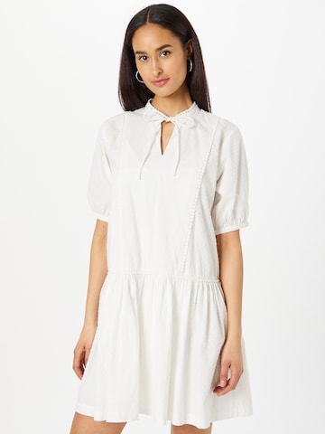 ICHI Summer Dress 'IHFALAN' in White: front
