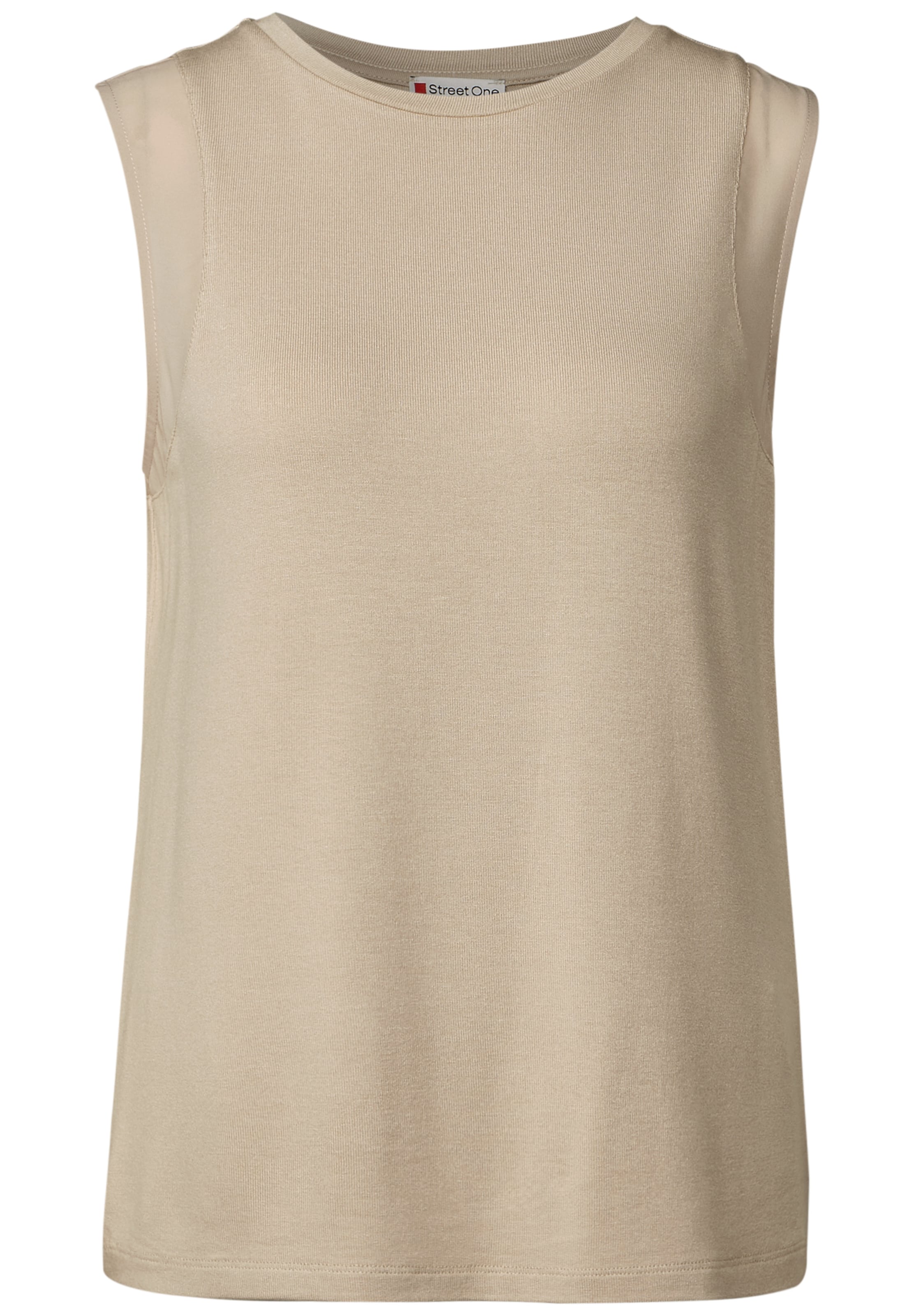 STREET ONE Top in Beige: Vorderseite