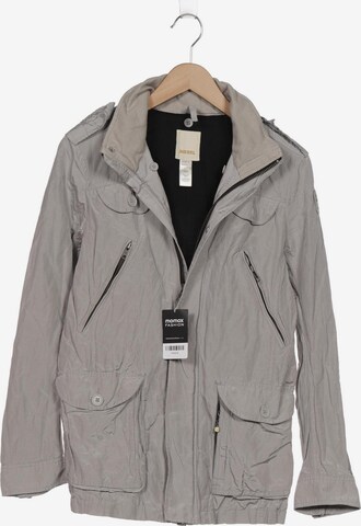DIESEL Jacket & Coat in S in Grey: front