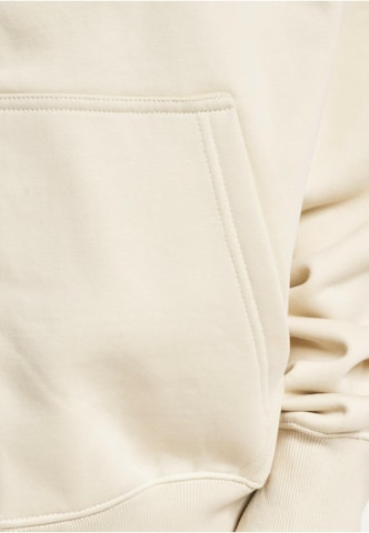 DEF Zip-Up Hoodie in Beige