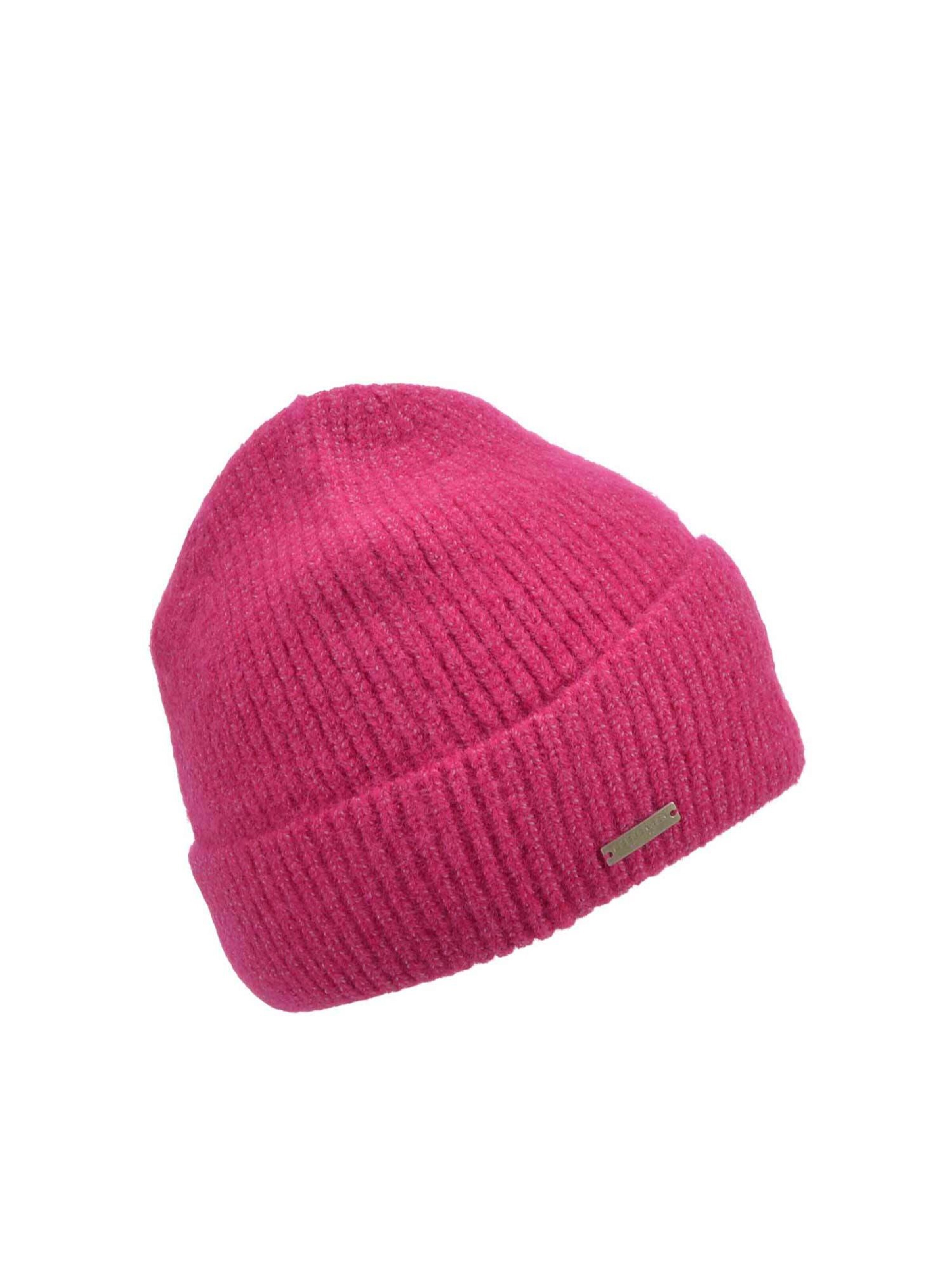 Seeberger Beanie 'Mütze' in Pink: front