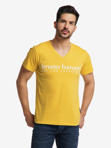 BRUNO BANANI T-Shirt 'AVILA' in Gelb: predná strana