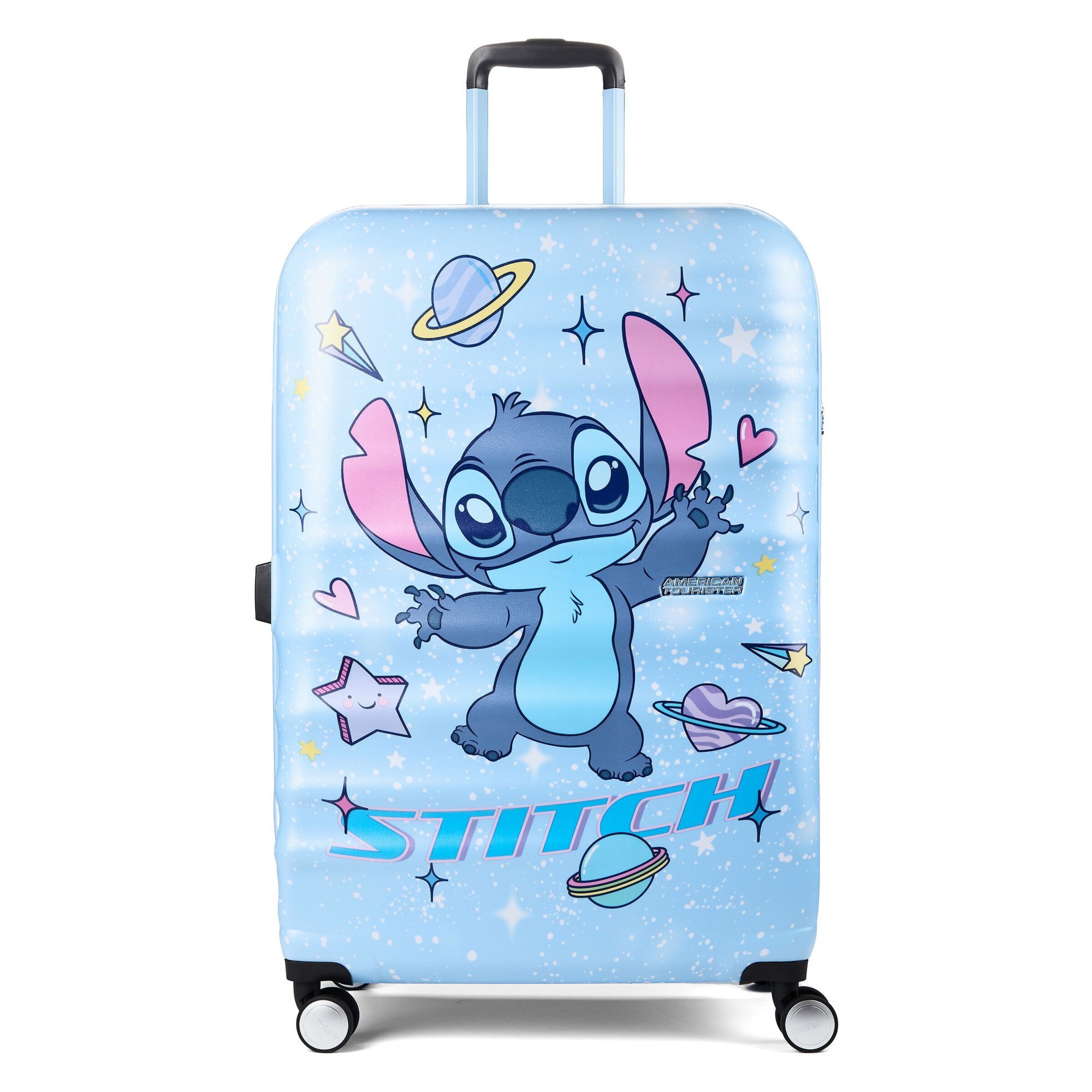 Valisette American Tourister en bleu : devant