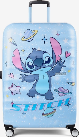 Valisette American Tourister en bleu : devant