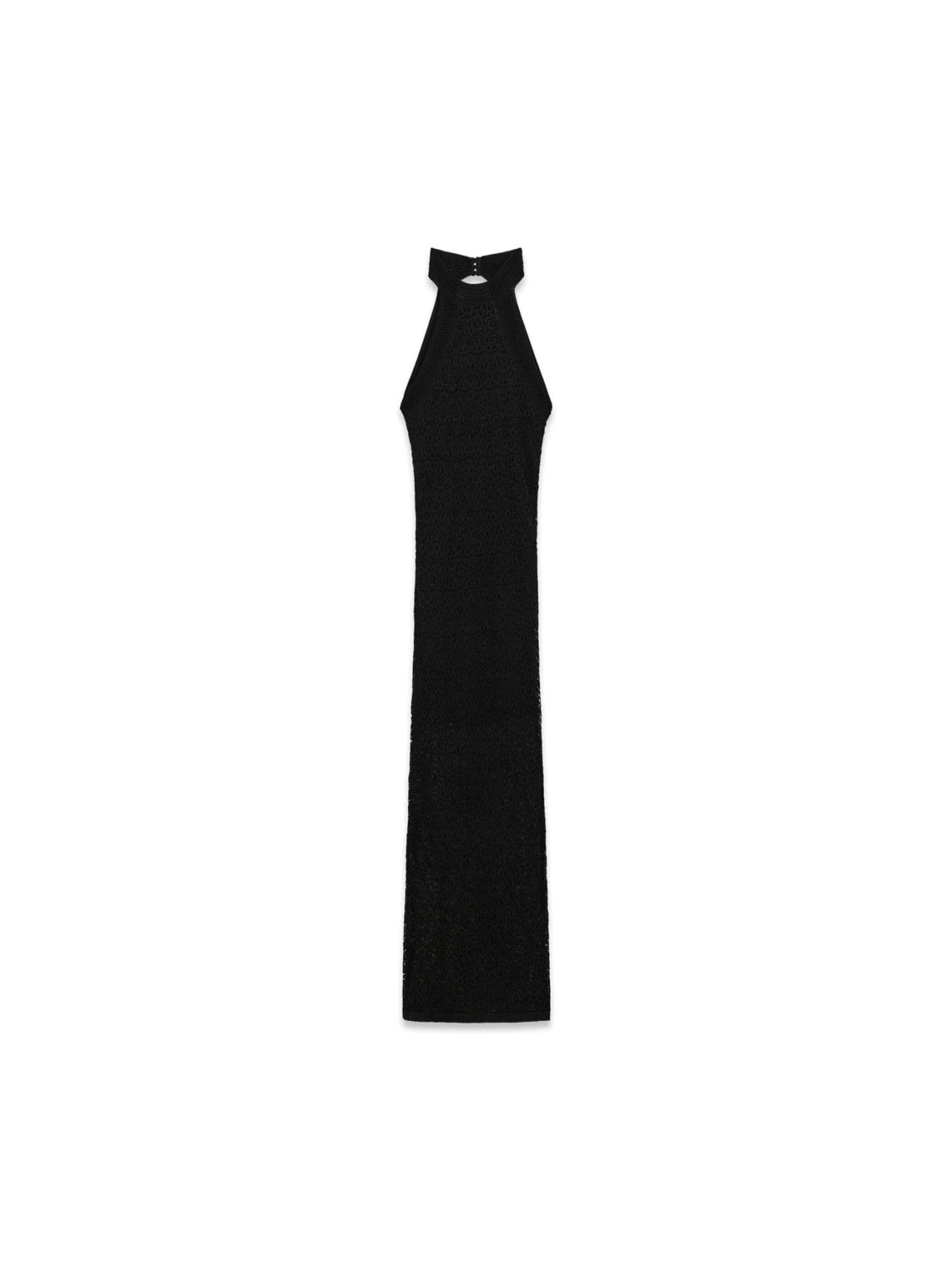 GUESS Knitted dress in Black: front