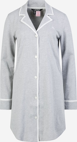 Lauren Ralph LaurenSpavaćica košulja - siva boja: prednji dio