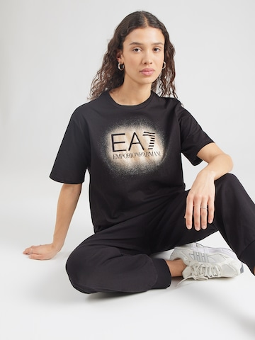 EA7 Emporio Armani Paita värissä musta: etupuoli