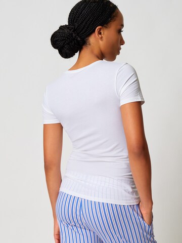 Skiny Тениска в бяло