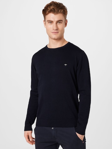 FYNCH-HATTON Sweater in Blue: front