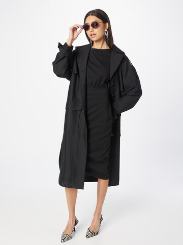 Karl Lagerfeld Sukienka w kolorze czarny