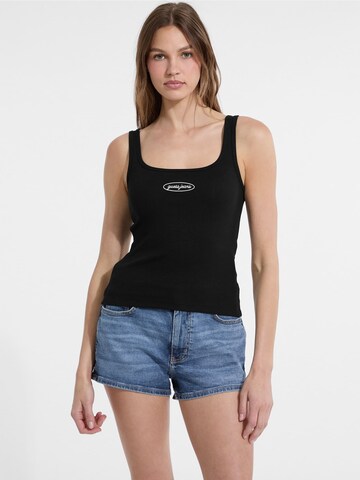 GUESS Top in Schwarz: Vorderseite