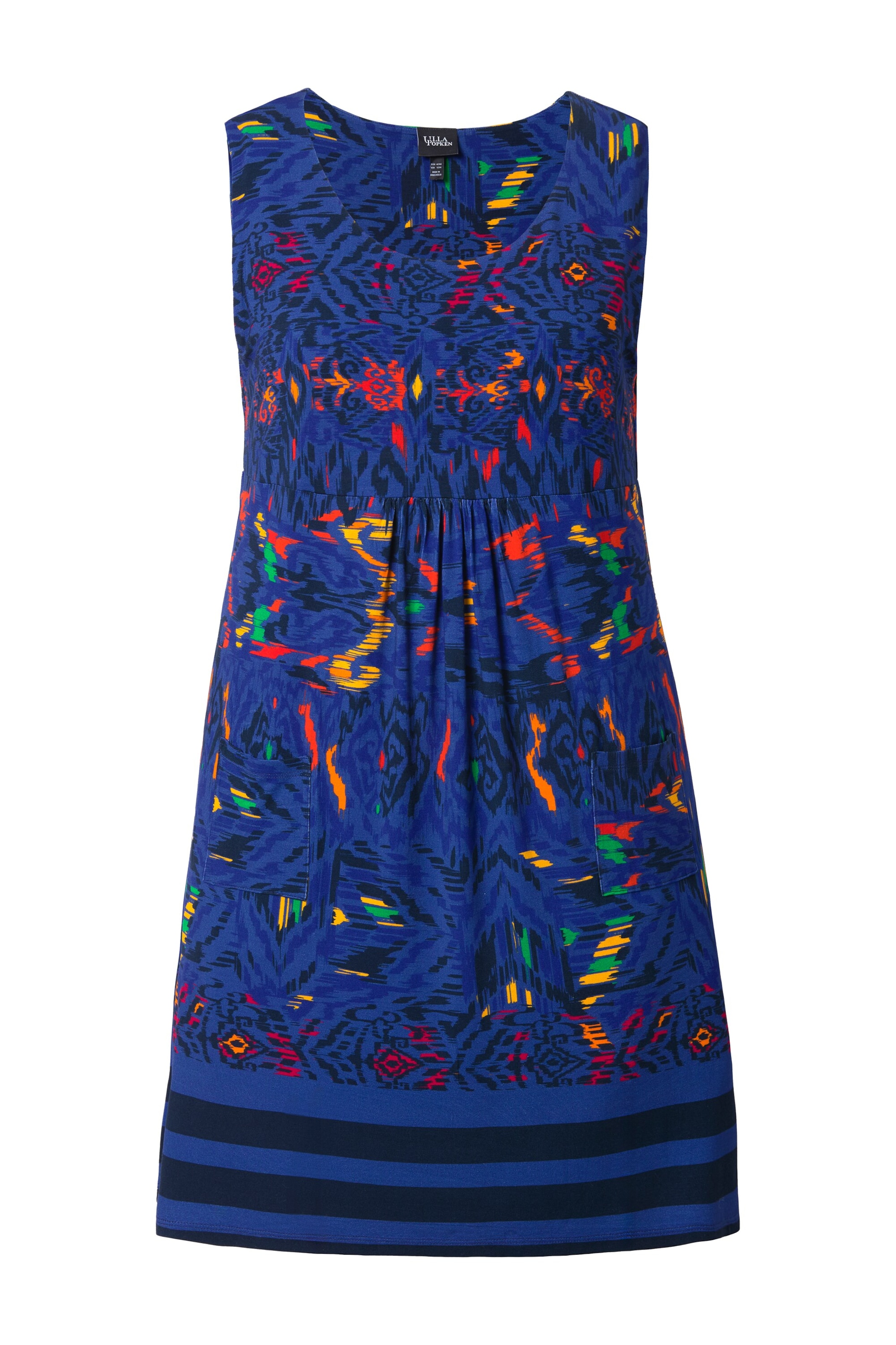 Ulla Popken Kleid in Blau: Vorderseite