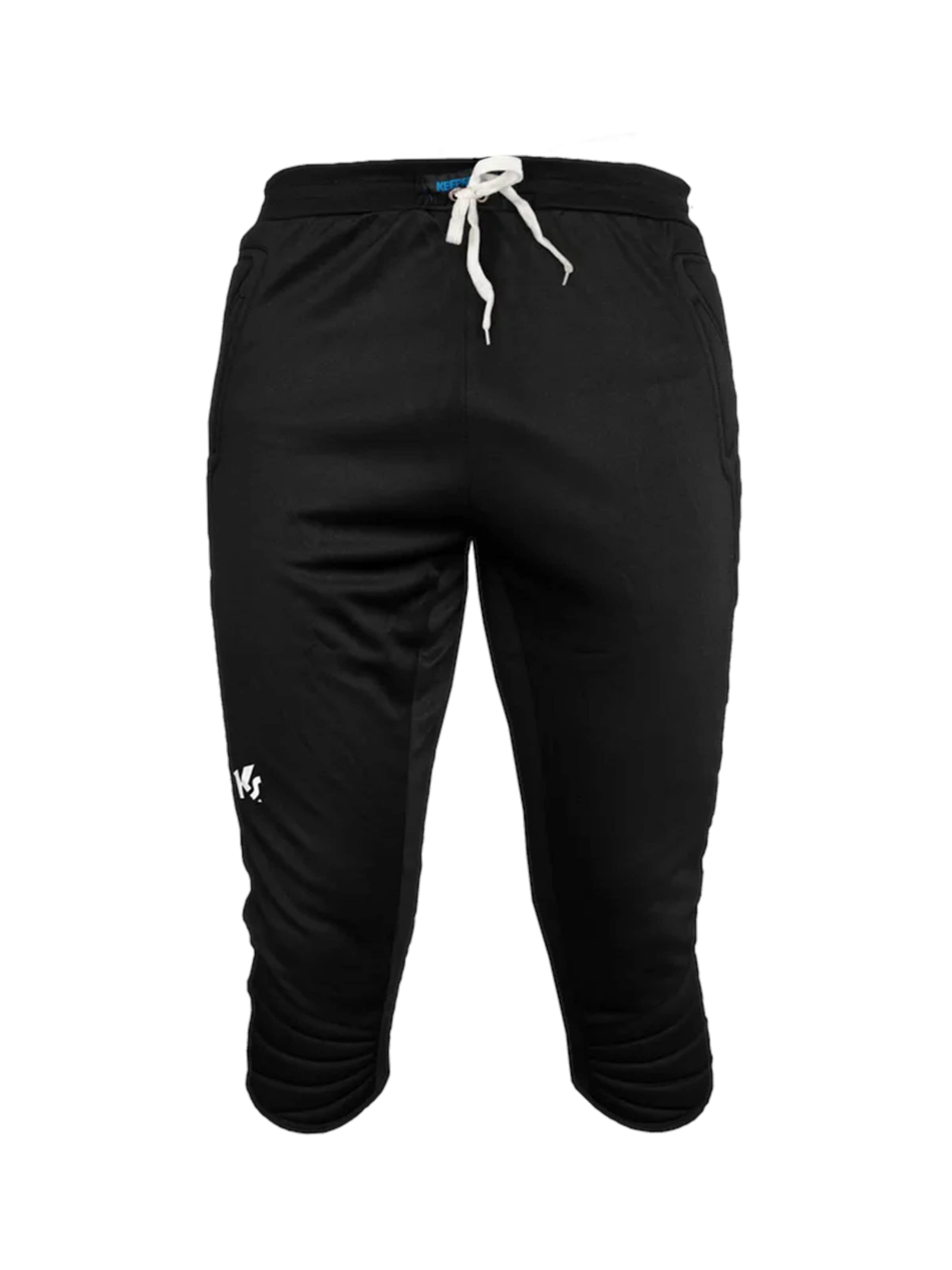 KEEPERsport Regular Workout Pants in Black: front
