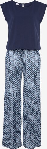 LASCANA Jumpsuit in Blauw: voorkant