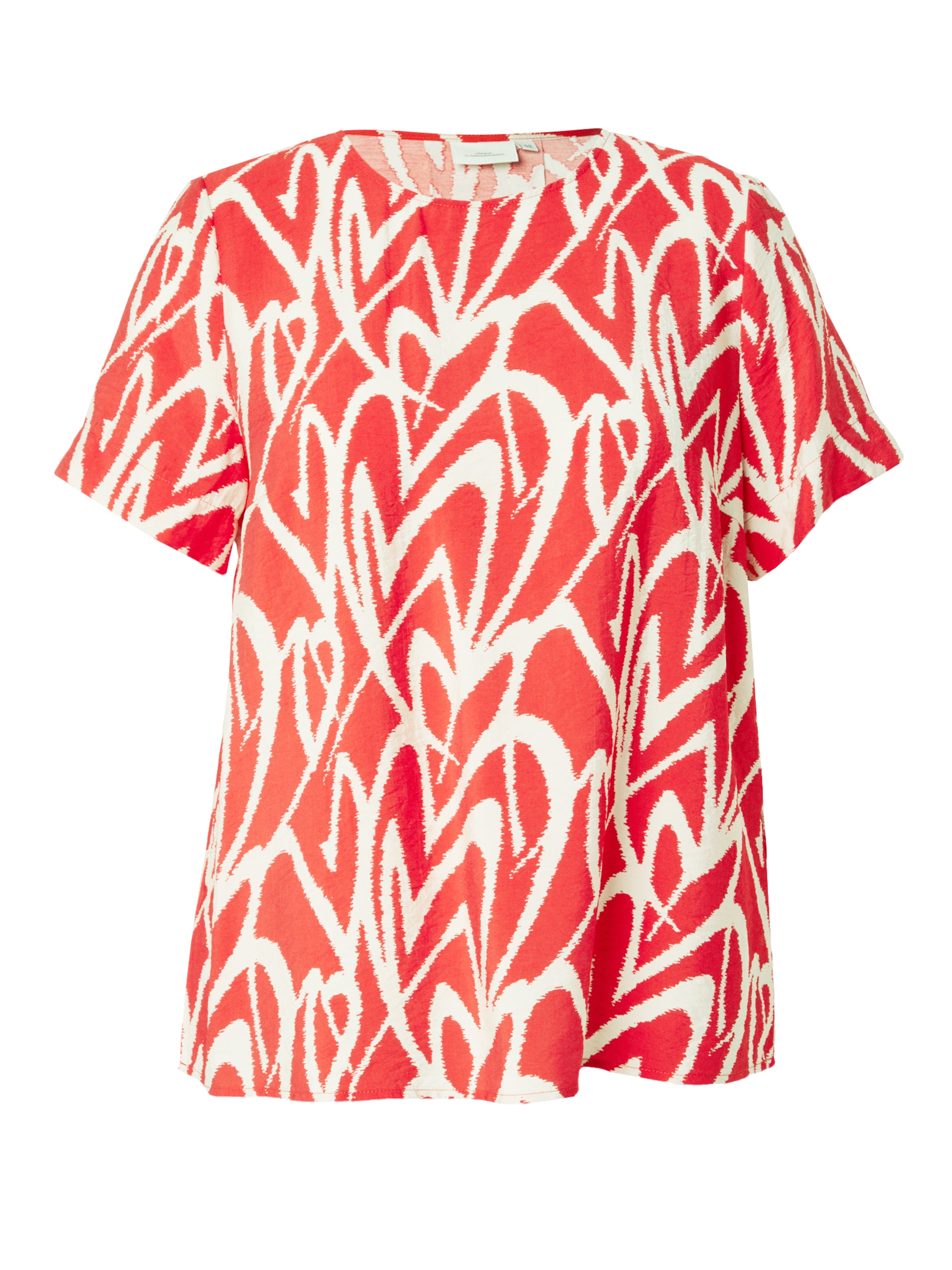 ONLY Carmakoma Tričko 'CAROLIVERA' – červená: přední strana