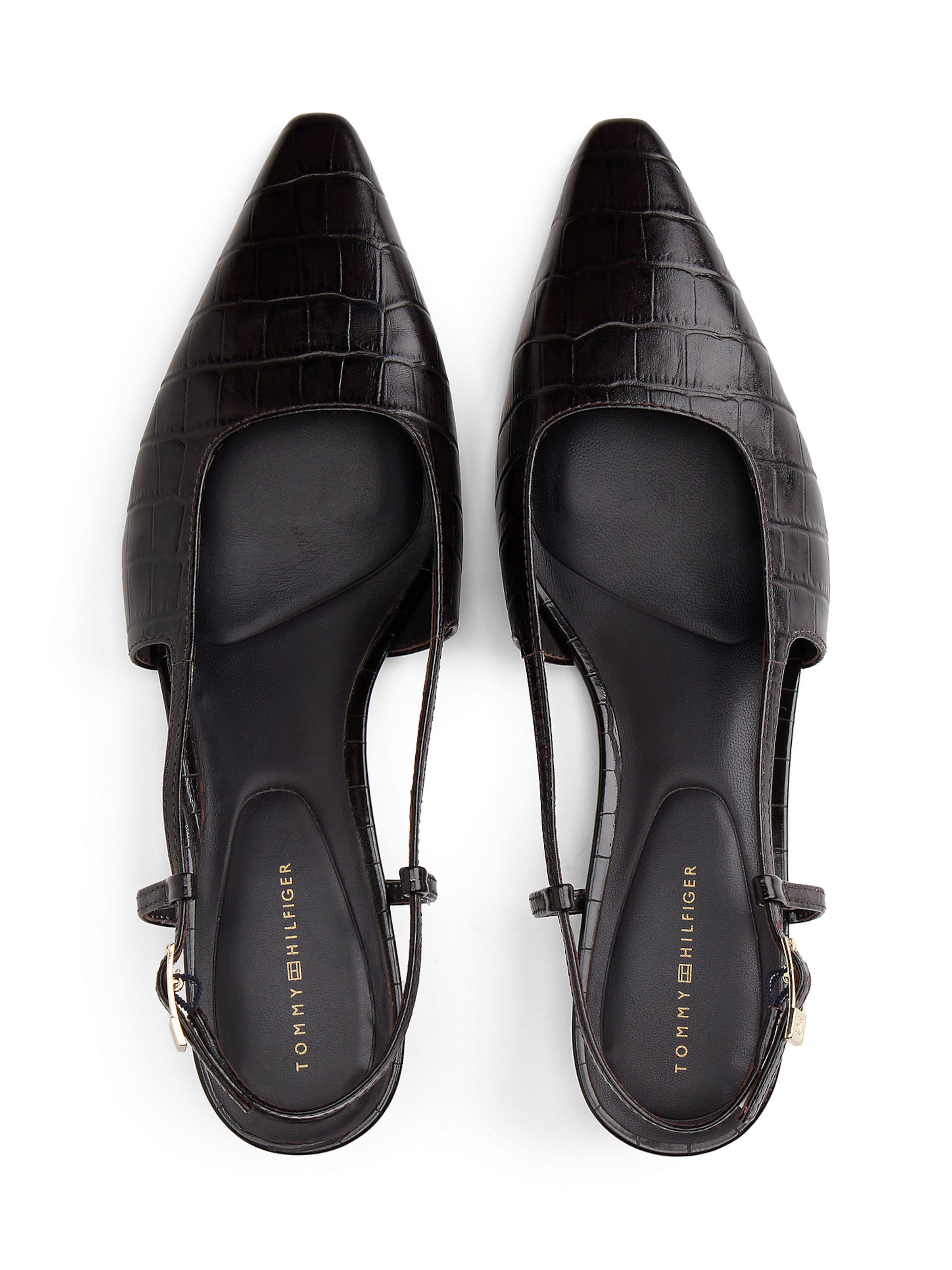 Escarpins à bride arrière TOMMY HILFIGER en noir