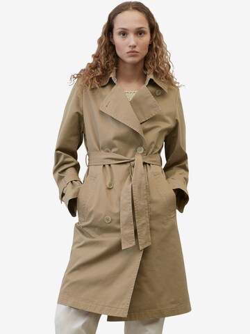 Marc O'Polo Between-Seasons Coat in Brown: front