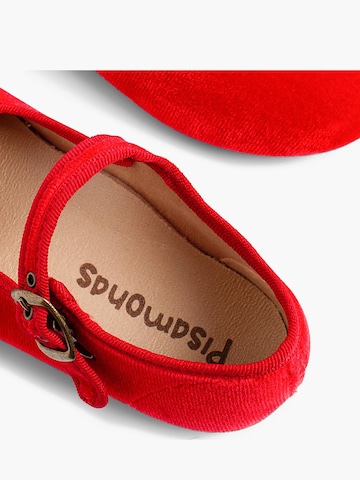 Pisamonas - Zapatos bajos en rojo