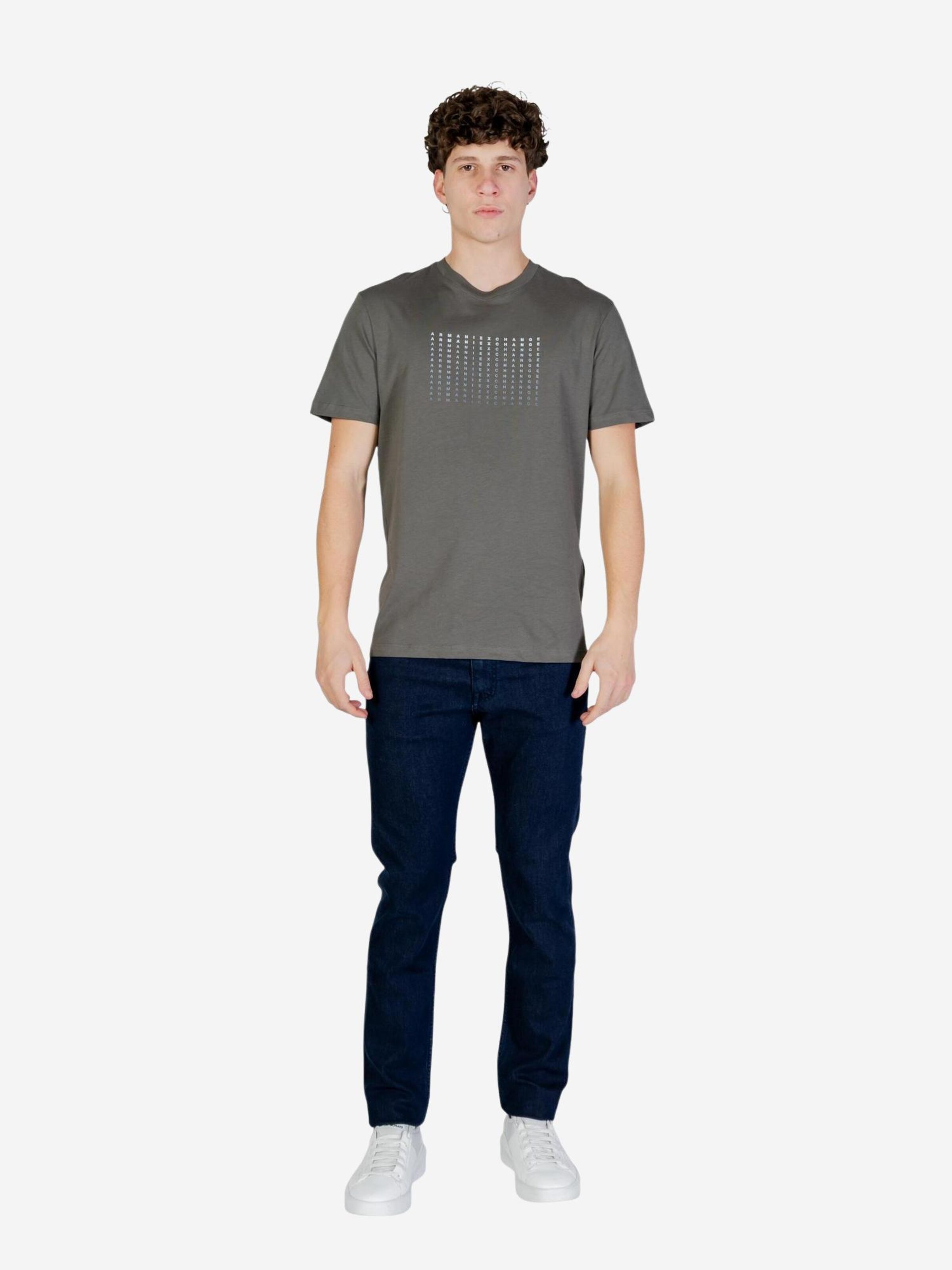 Maglietta 'XM002519 AF10334' di ARMANI EXCHANGE in verde