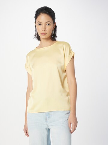 VILA Shirt 'ELLETTE' in Geel: voorkant