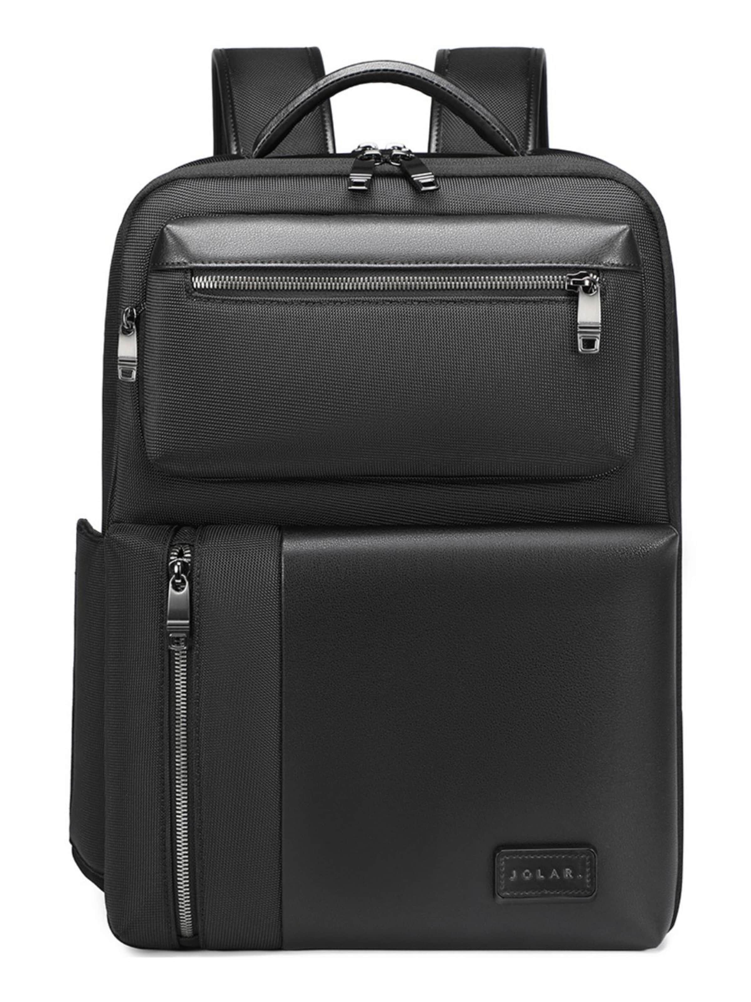 jolar Backpack 'Dunavor Travel' in Black: front