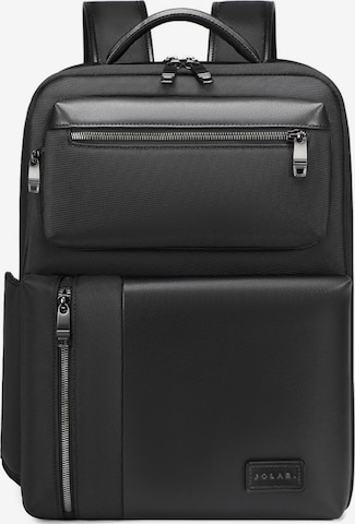 Zaino 'Dunavor Travel' di jolar in nero: frontale