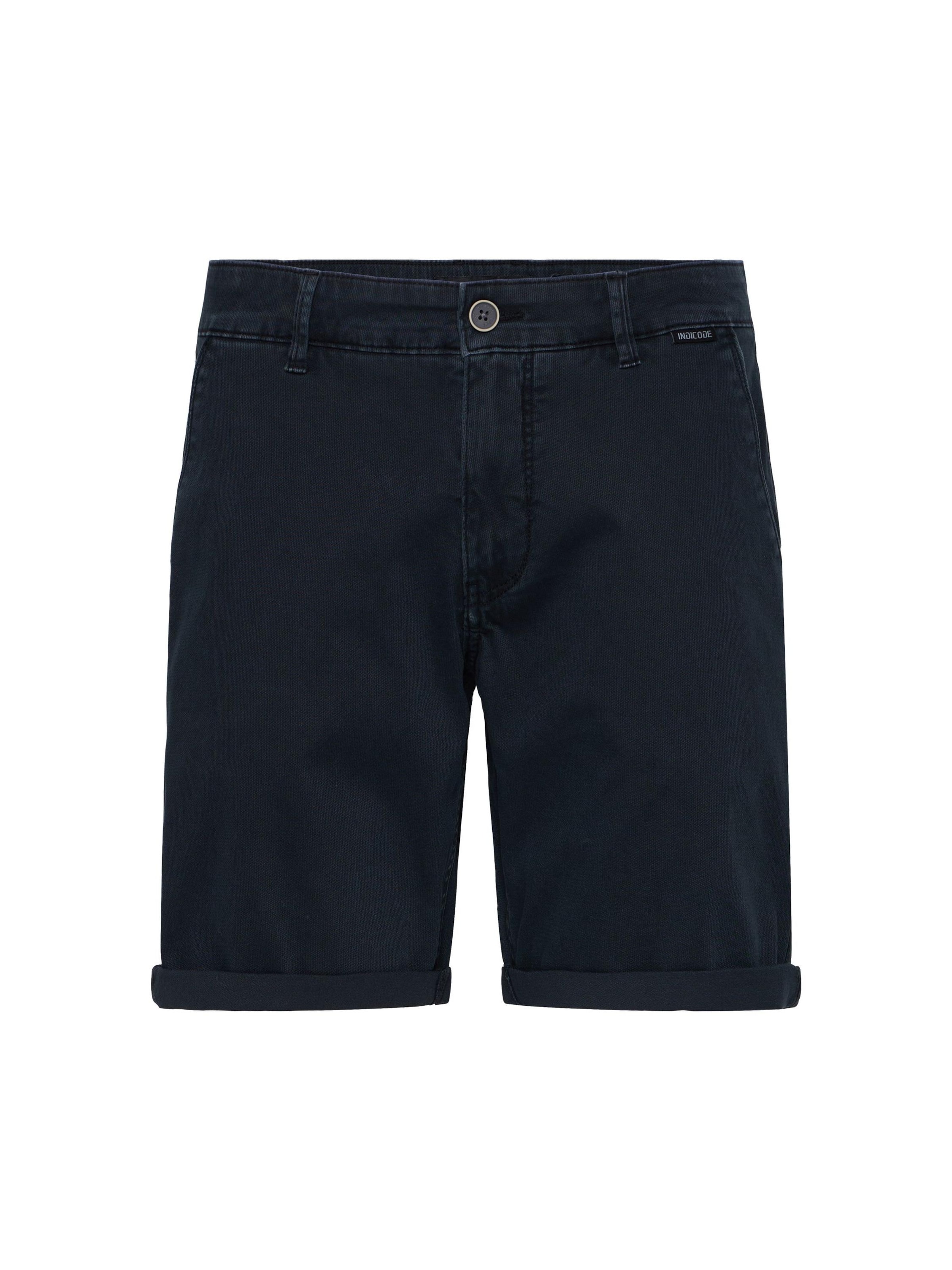 regular Pantaloni chino ' IDLuca ' di INDICODE JEANS in nero: frontale