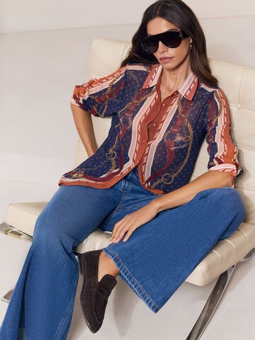 Lipsy Bluza | modra barva