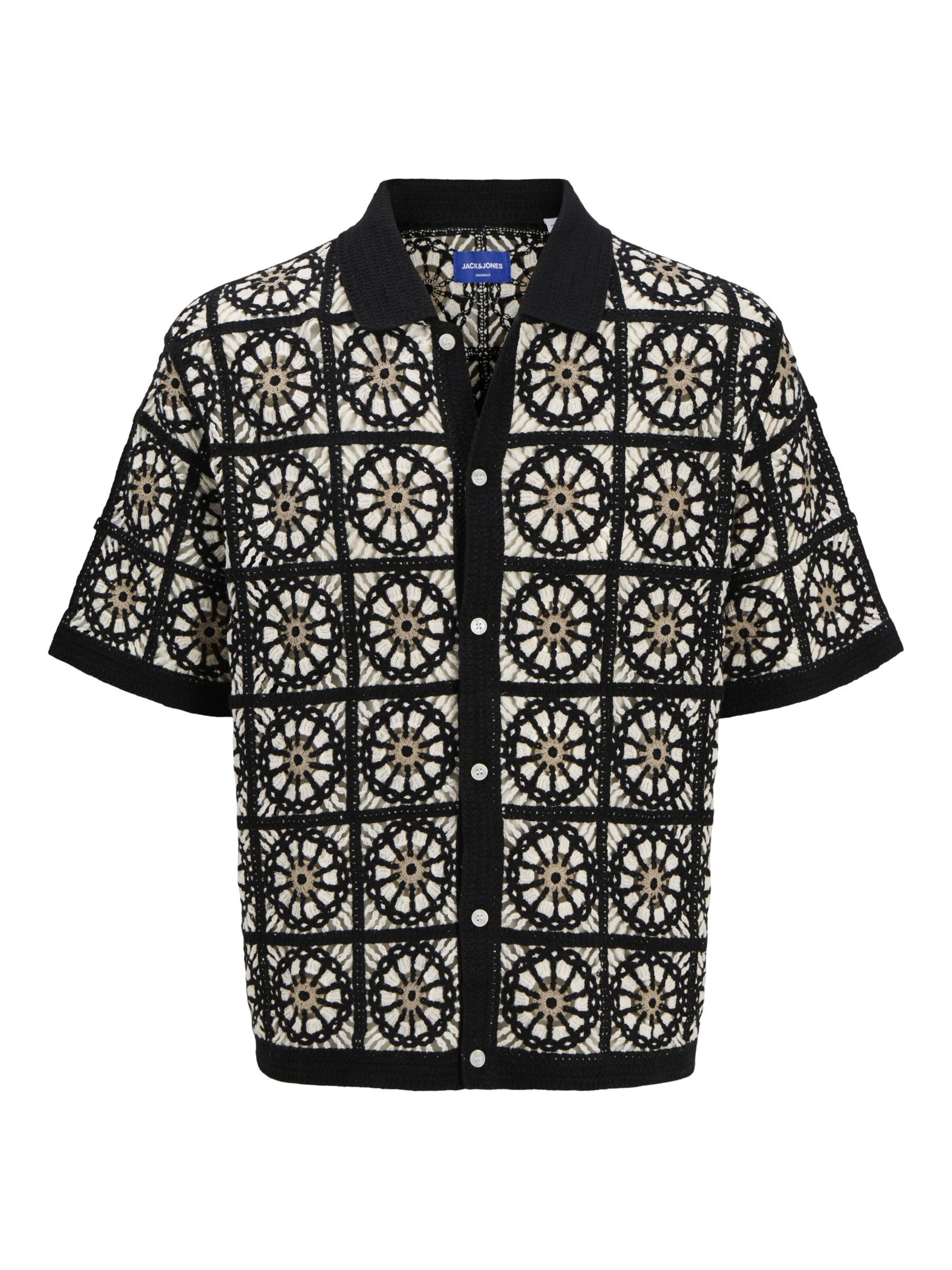 Regular fit Giacchetta 'JORCARTAGENA' di JACK & JONES in nero: frontale