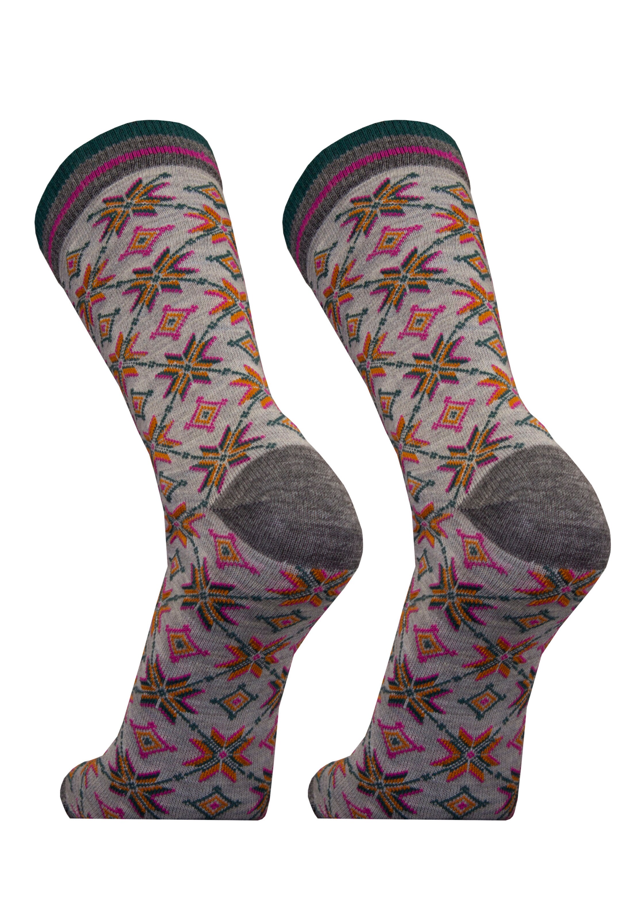 UphillSport Socken 'AUTUMN STAR' in Grau