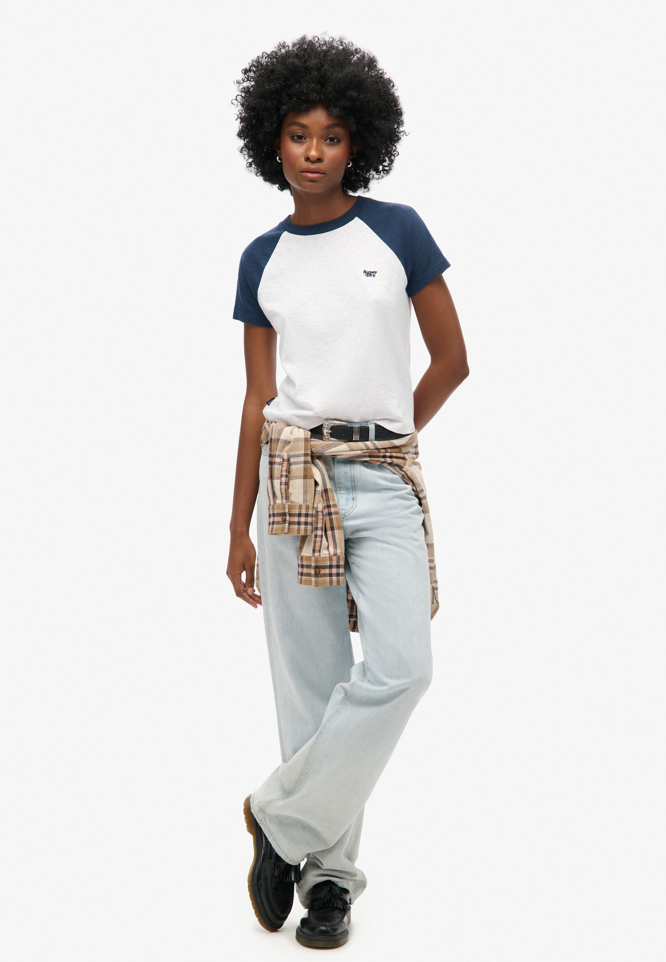 T-shirt Superdry & Co en blanc