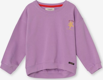 Sweat-shirt 'Annie' A Monday in Copenhagen en violet : devant
