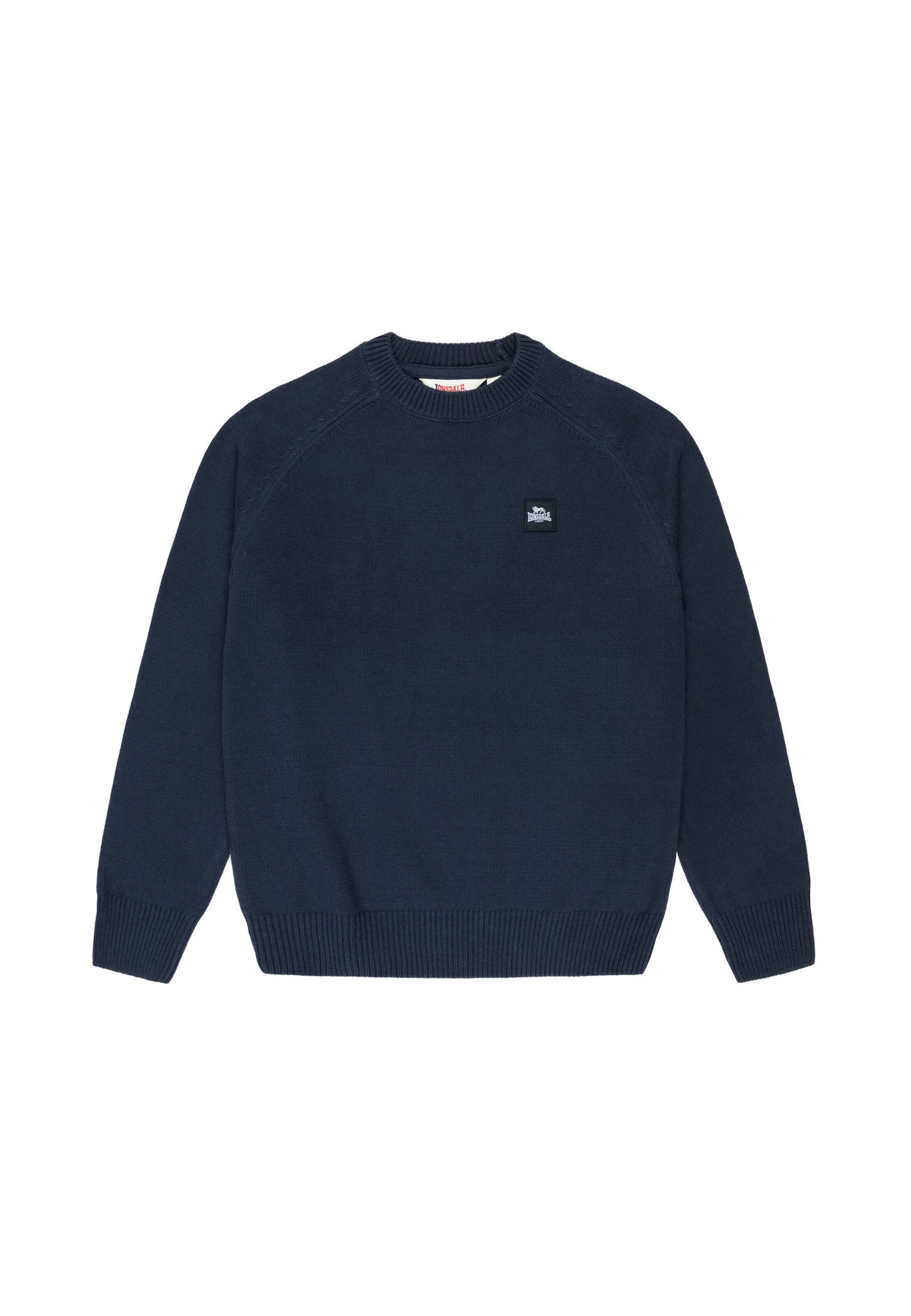 Lonsdale London Sweter 'Southbury' w kolorze niebieski: przód