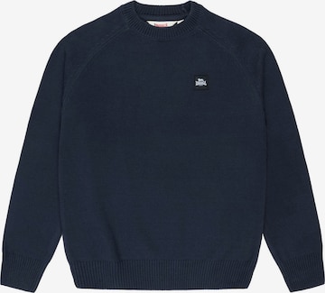 Lonsdale London Sweter 'Southbury' w kolorze niebieski: przód